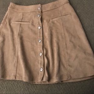 Button Up Skirt